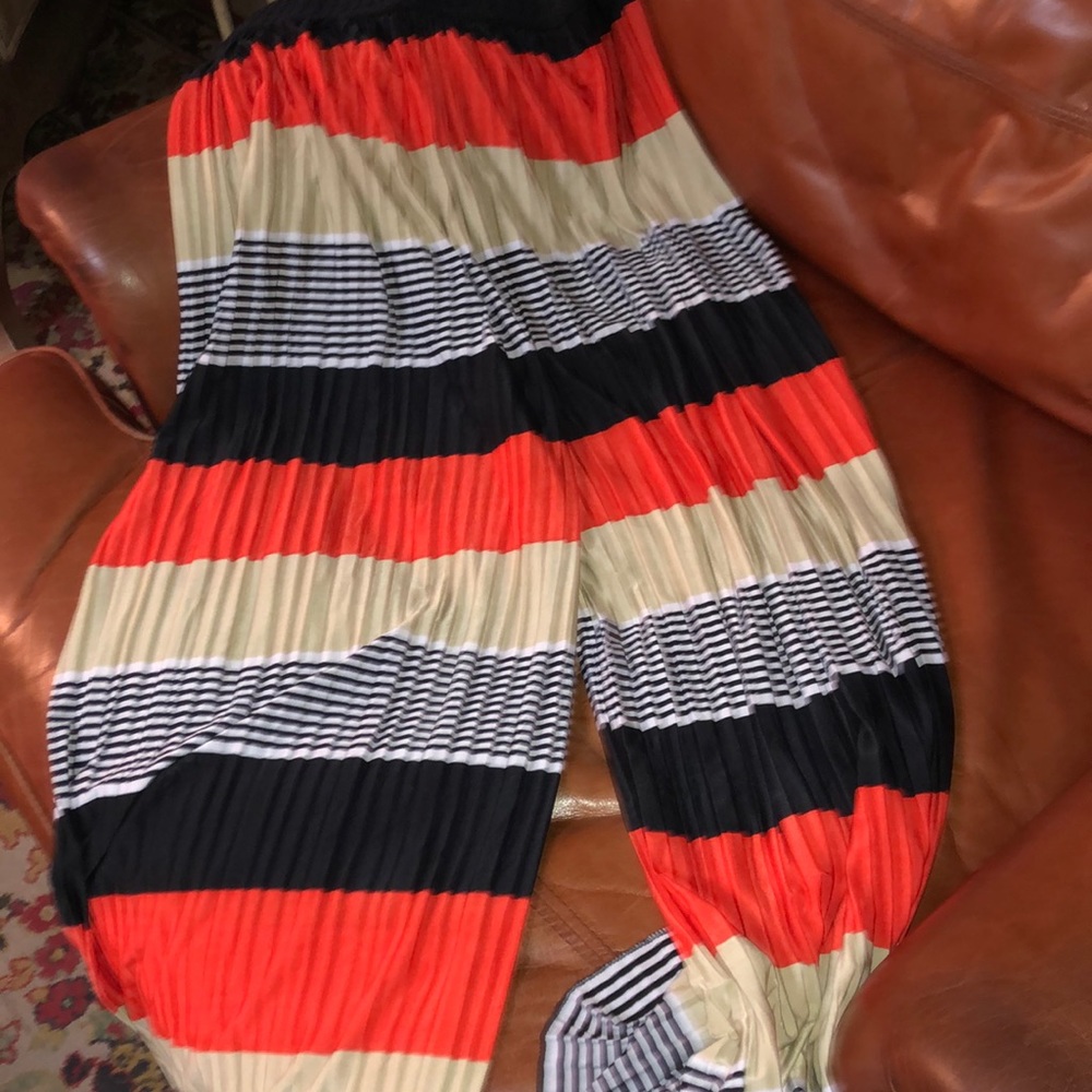 Vibrant palazzo pants